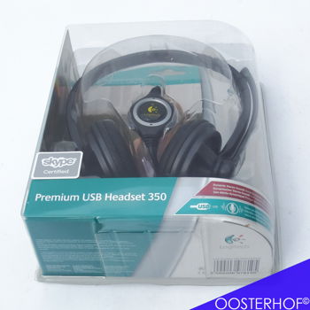 Logitech Premium USB Headset 350 980374-0914 In Verpakking - 7