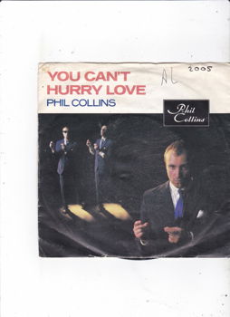 Single Phil Collins - You can't hurry love - 0