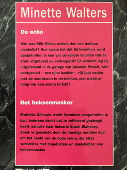 De echo + Het heksenmasker - Minette Walters - 1