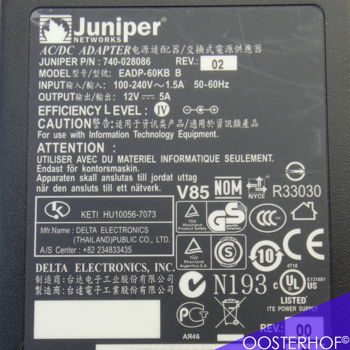 Juniper® Networks SRX210 Managed Firewall + Adapter - 6