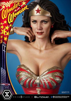 Prime 1 Studio Wonder Woman 1975 Statue Lynda Carter Bonus - 2