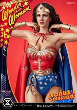 Prime 1 Studio Wonder Woman 1975 Statue Lynda Carter Bonus - 6