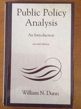 Public Policy Analysis - William N. Dunn - 0