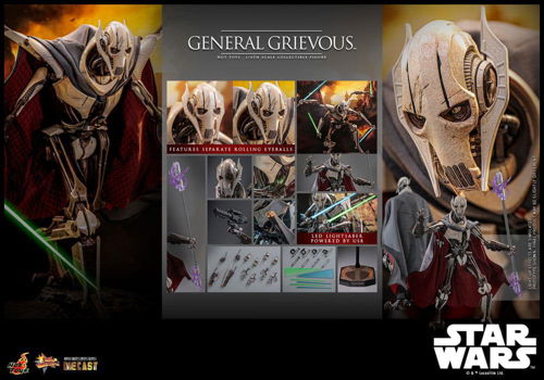 Hot Toys MMS760D67 Star Wars Episode III Revenge Of The Sith General Grievous - 6