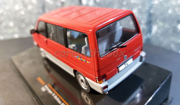 VW T4 multivan Allstar 1992 rood 1:43 Ixo V1016 - 2