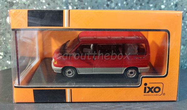 VW T4 multivan Allstar 1992 rood 1:43 Ixo V1016 - 3