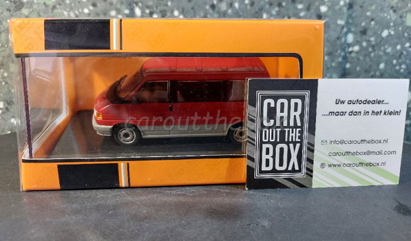 VW T4 multivan Allstar 1992 rood 1:43 Ixo V1016 - 5