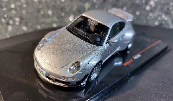 RUF Porsche 997 zilver 1:43 Ixo V1017 - 1