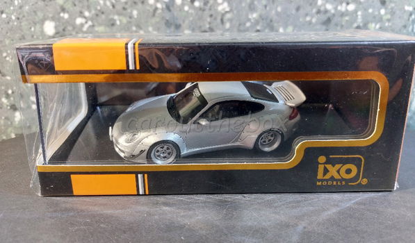 RUF Porsche 997 zilver 1:43 Ixo V1017 - 3