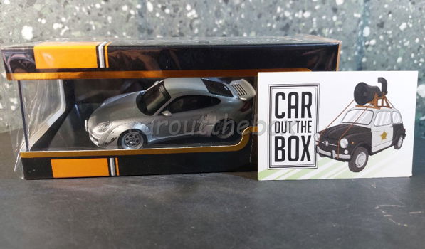 RUF Porsche 997 zilver 1:43 Ixo V1017 - 4