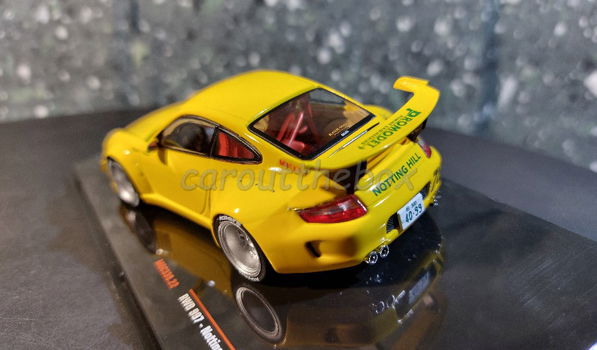 RUF Porsche 997 geel 1:43 Ixo V1019 - 2