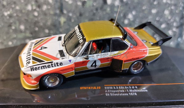 BMW 3.5 CSL Gr 5 #4 1:43 Ixo V1021 - 0