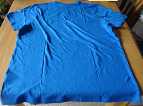 Nieuw blauw T-shirt met het logo van Superman (maat: XL). - 5