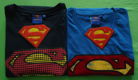 Nieuw donkerblauw T-shirt met logo van Superman (maat: XL). - 5 - Thumbnail