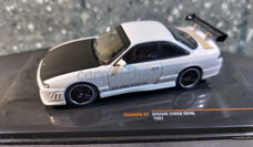 Nissan 240SX (s14) 1997 wit 1:43 Ixo V1025