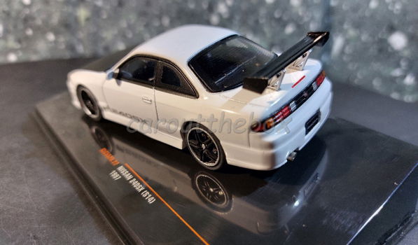 Nissan 240SX (s14) 1997 wit 1:43 Ixo V1025 - 2