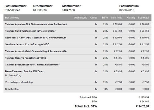 Talamex Rubberboot - 3