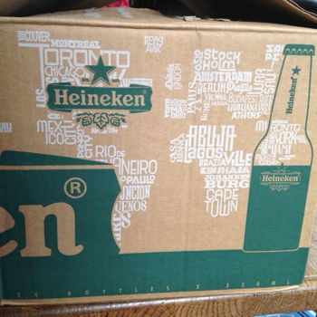 Heineken - proefflesjes , aluminium - 1