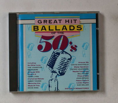 Great Hit Ballads Of The Fifties (CD) - 0