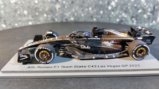 Alfa Romeo F1 Team #77 Vegas GP 2023 1:43 Spark Sp121 - 0