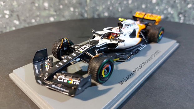 McLaren MCL60 #4 Monaco GP 2023 1:43 Spark Sp120 - 1