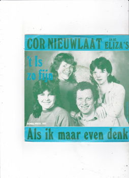 Single Cor Nieuwlaat & De Eliza's - Het is zo fijn - 0