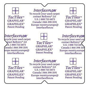 Tac Tiles Interface set van 10 stuks voor tapijttegels - 1