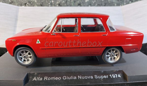 Alfa Romeo Giulia Nuova S rood 1:18 MCG mcg065 - 0