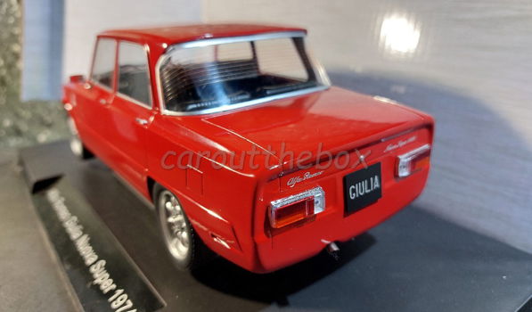 Alfa Romeo Giulia Nuova S rood 1:18 MCG mcg065 - 2