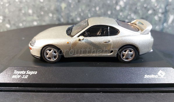 Toyota Supra MK IV zilver 1:43 Solido Sol092 - 0