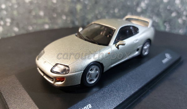 Toyota Supra MK IV zilver 1:43 Solido Sol092 - 1