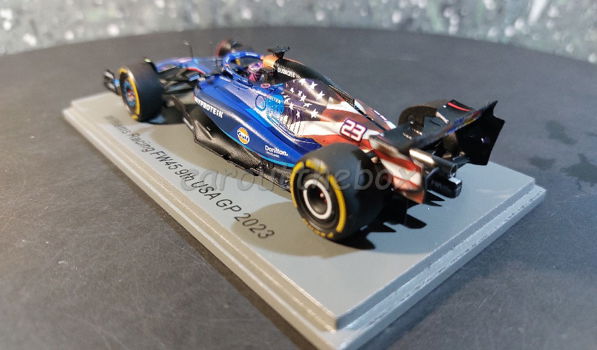 Williams Racing FW45 #23 USA GP 2023 1:43 Spark Sp124 - 2