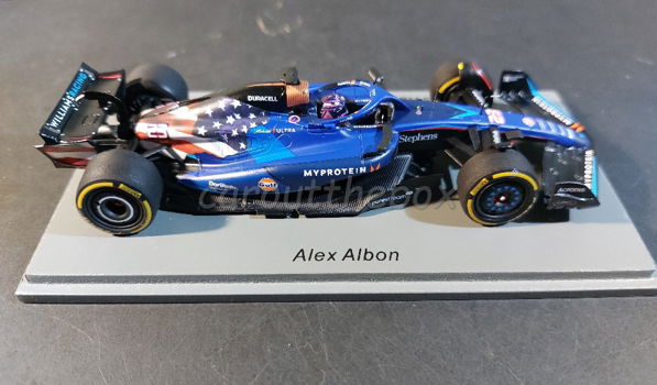 Williams Racing FW45 #23 USA GP 2023 1:43 Spark Sp124 - 3