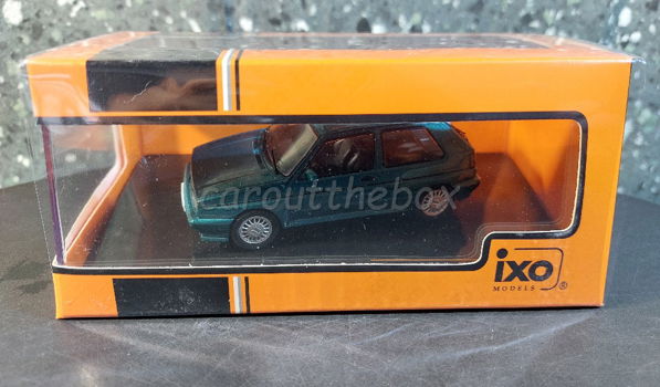 VW Golf Rally G60 1990 groen 1:43 Ixo V1034 - 3