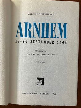 Arnhem 17-26 september 1944 - Christopher Hibbert - 1