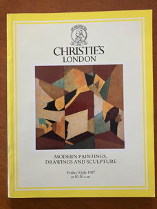 Christie's London Modern paintings, drawings, sculpture