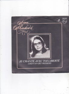 Single Nana Mouskouri - Je chante avec toi liberté