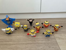 Pakket collection Kids Mini Toys Minions SpongeBob Daffy Duck