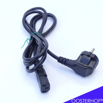 Power Cable C13 1,83 cm 10A 250V AL-501 Haakse stekker - 2