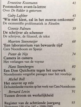 Bzzlletin 168 - Cees Nooteboom - 2