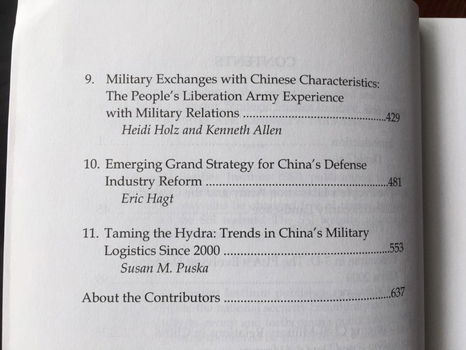 The PLA at home and Abroad (China's military) - Roy Kamphaus - 2