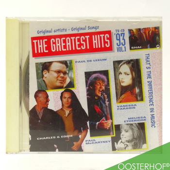 CD - Greatest Hits, The '93 - Vol. 1 - EVA - 74 min - 077778772620 - 1