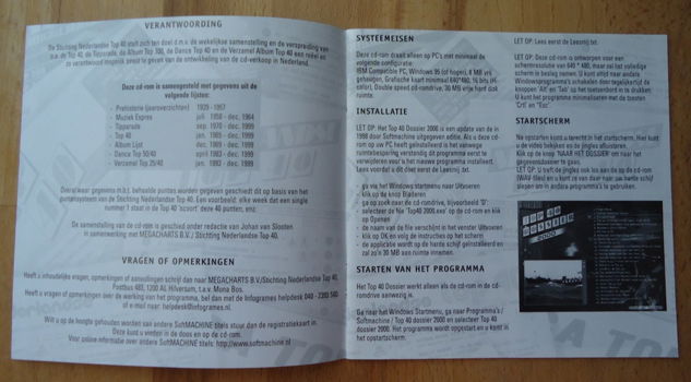 Te koop de CD-rom Top 40 Dossier 2000 van SoftMachine. - 6