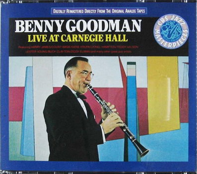 Benny Goodman – Live At Carnegie Hall (2 CD) Nieuw/Gesealed - 0