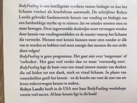 Een leven lang gezond met BodyFueling - Robyn Landis - 1