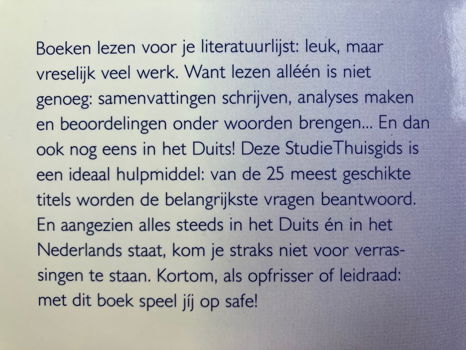 Boekenlijst Duits - 1