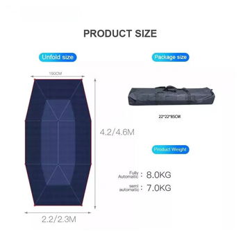 Auto parasol tegen regen, zon, hars, bladeren en meer - 5