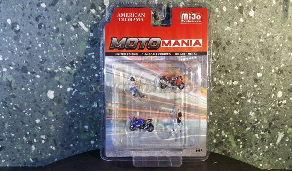 Diorama figuur Moto Mania 1:64 Amer. diorama AD281 - 0