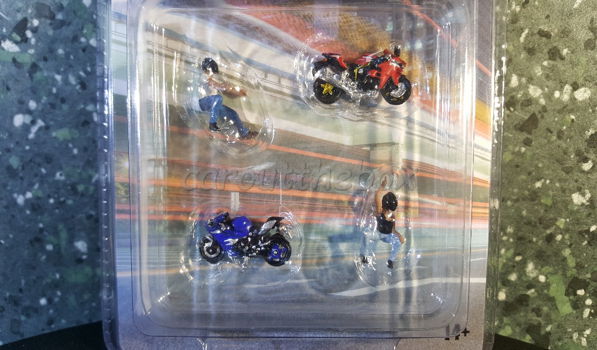 Diorama figuur Moto Mania 1:64 Amer. diorama AD281 - 1