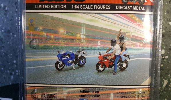 Diorama figuur Moto Mania 1:64 Amer. diorama AD281 - 2